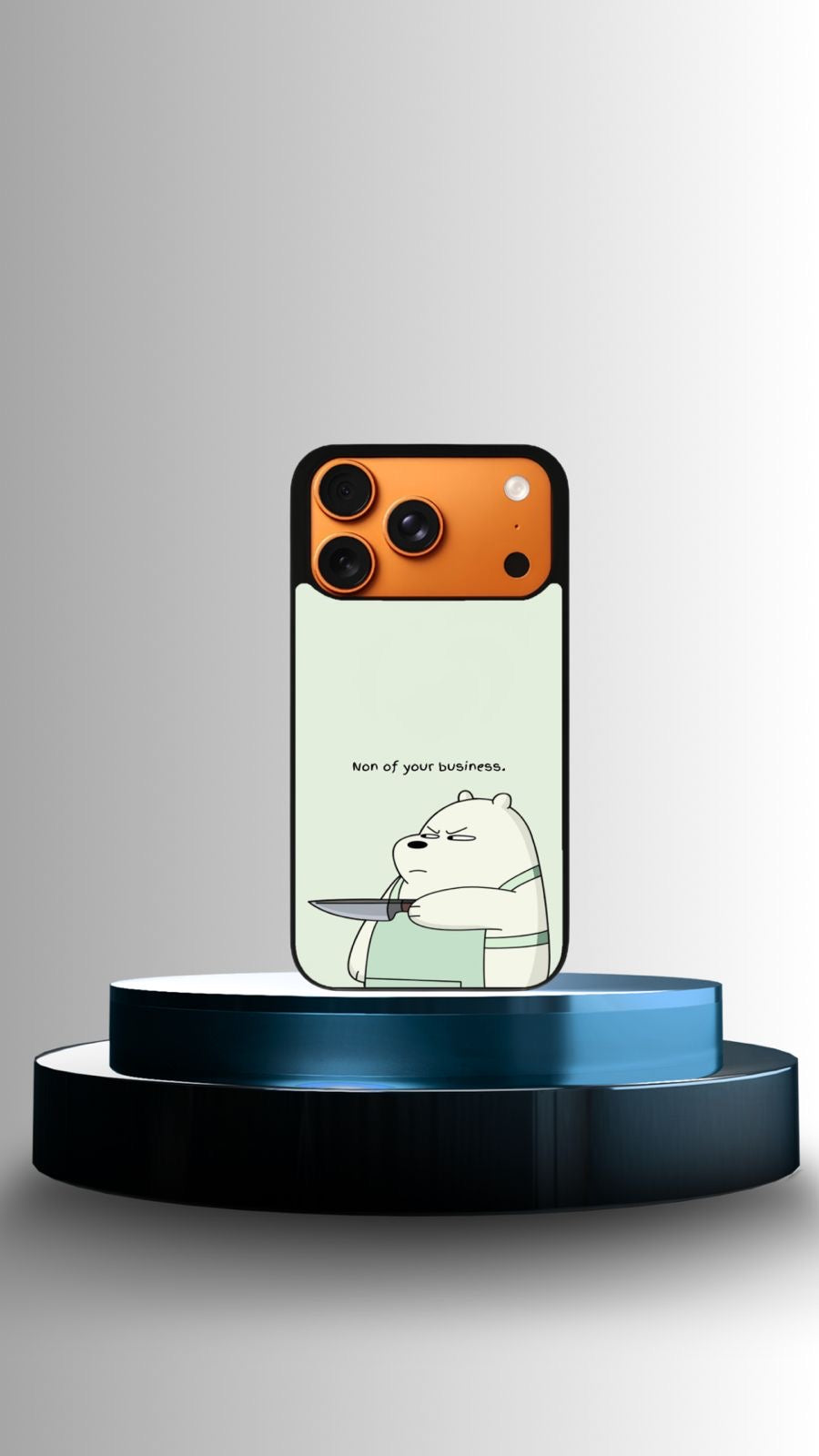 Bear Cartoon iPhone & Samsung Case