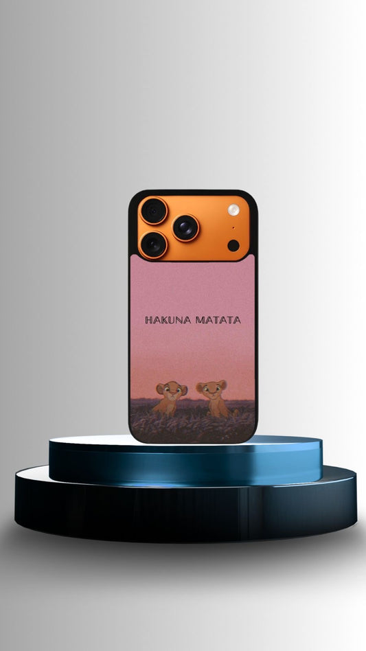 Hakuna Matata Cartoon iPhone & Samsung Case